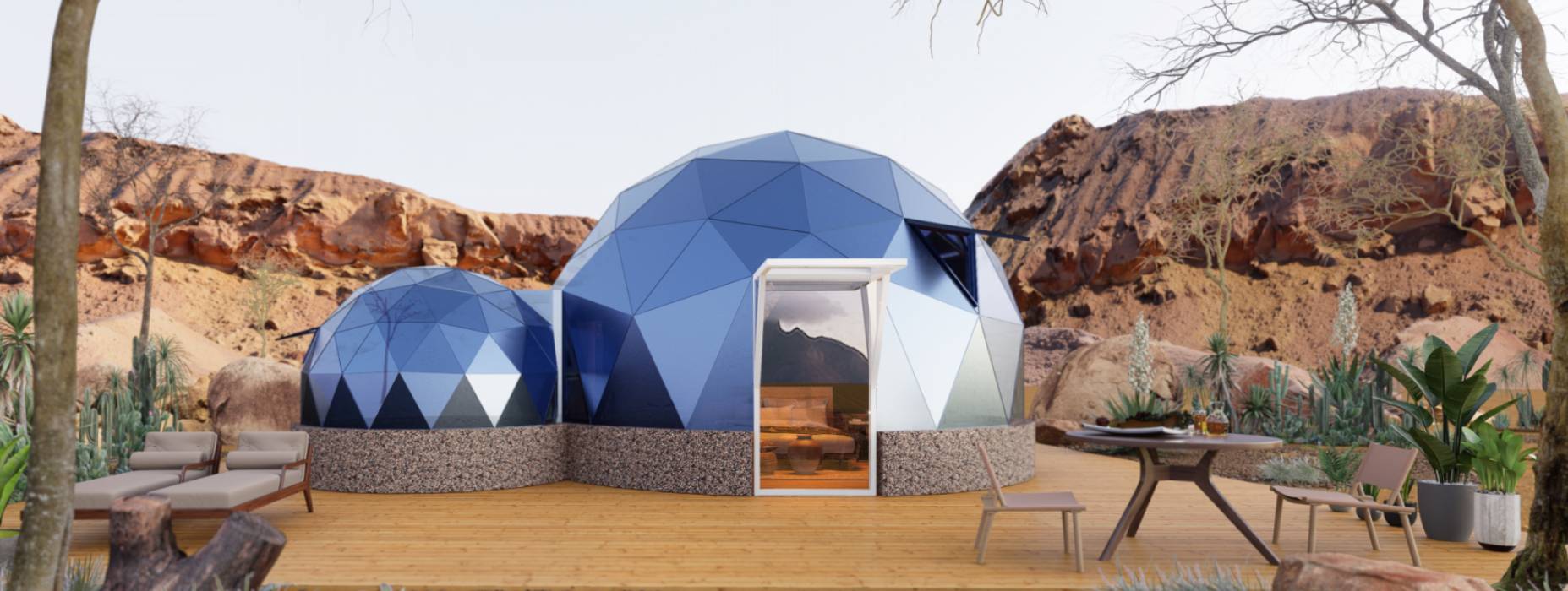 颍泉区球形智能光伏玻璃星空房